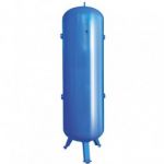 D. Zbiornik na sprężone powietrze o pojemności : 270 LT / 1,1 MPa (11 Bar)  - stacjonarny - pionowy - BLUE, KW : VEC00478