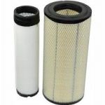 A1. Wkłady filtra powietrza do sprężarki śrubowej AIRPOL PR37, PRT37 - komplet ,KW : MFS0156 i MFS0157 / SEL0116 i SEL0117